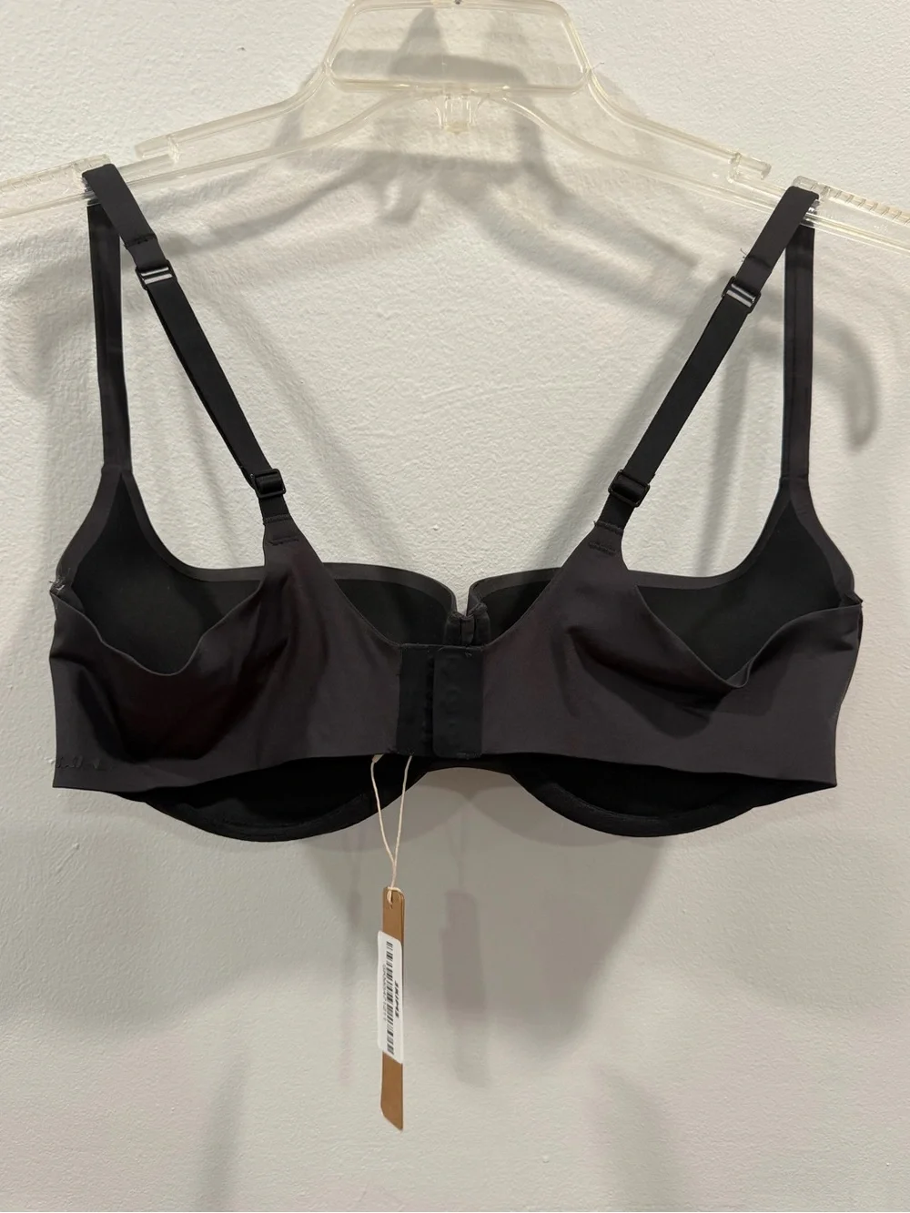 Skims Ultimate Push-Up Balconette Bra – Onyx Black – 36D – NWT